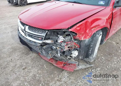 2012 Dodge Avenger Se from USA, damaged, VIN 1C3CDZABOCN243860